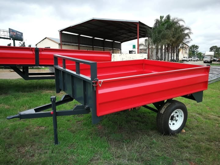 New single axle farm trailers