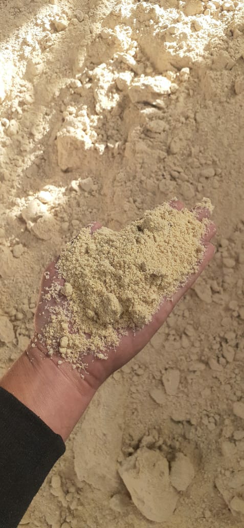Tan-colored Powder or Sand