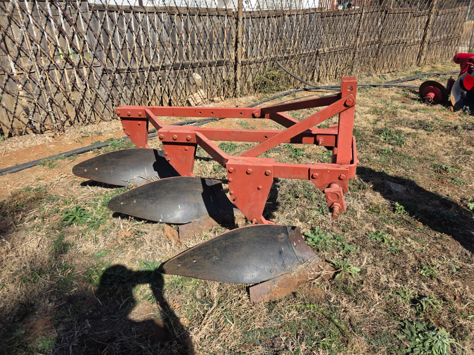 3-Furrow Mouldboard Plough