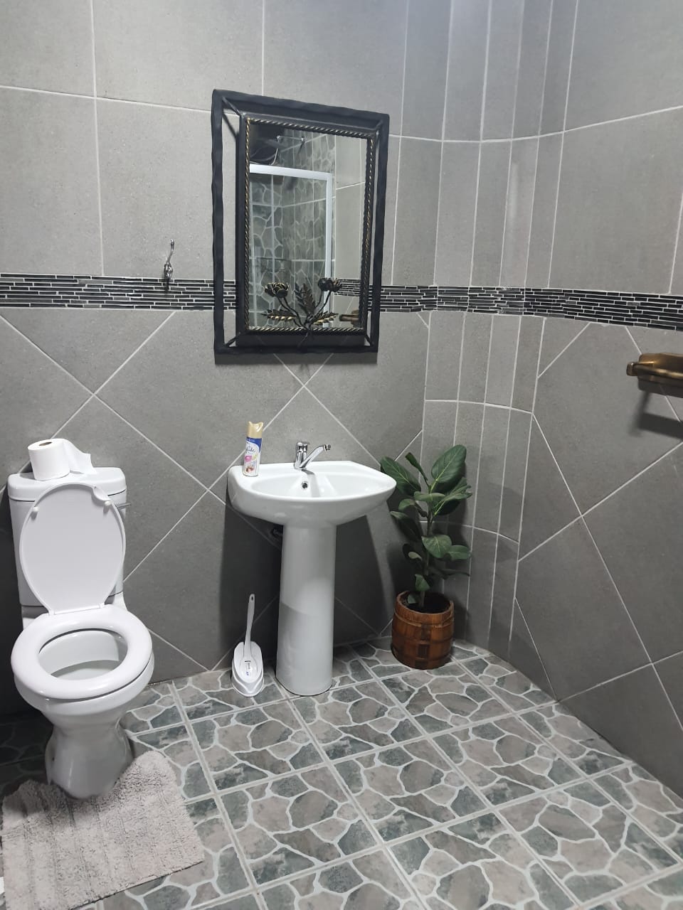 Rustic Spa-Inspired Bathroom